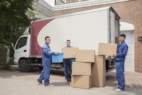 Illustration showing accessibility improvements for a moving service page