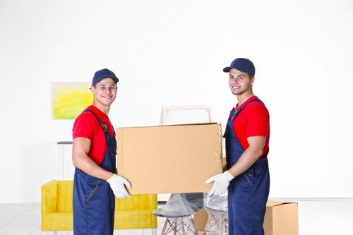 Preparing office furniture and equipment for a move in Haringey