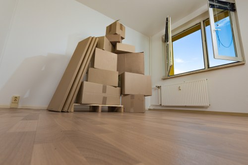 Prepared boxes and furniture for a Haringey man and van service