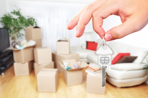 Careful furniture loading during same day removals