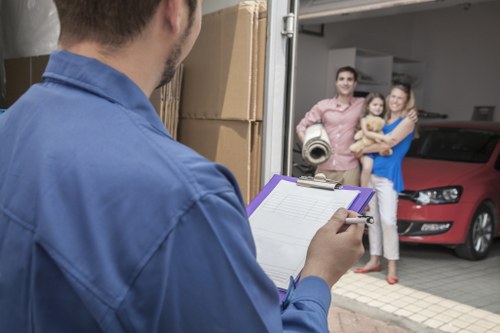 Local residents using flexible storage in Haringey