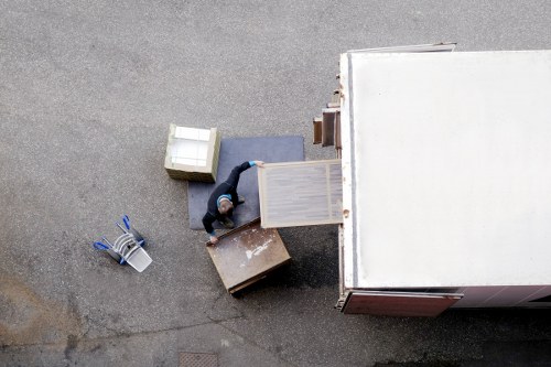 Boxes, tape, and protective packing supplies ready for a move