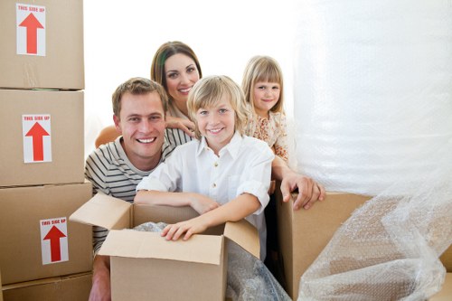 Local van service handling furniture delivery in North London