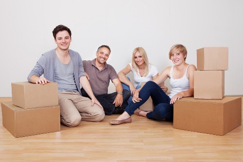 Careful unpacking and room setup after a move in Haringey